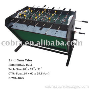 3 in 1 game table KBL-8016